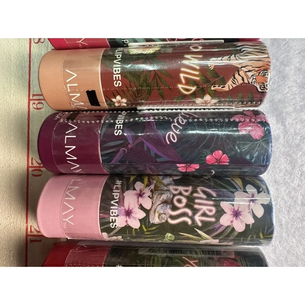 (7) Almay Lip Vibe Lipstick 0.14 oz Each Sealed Unique Colors No Repeats